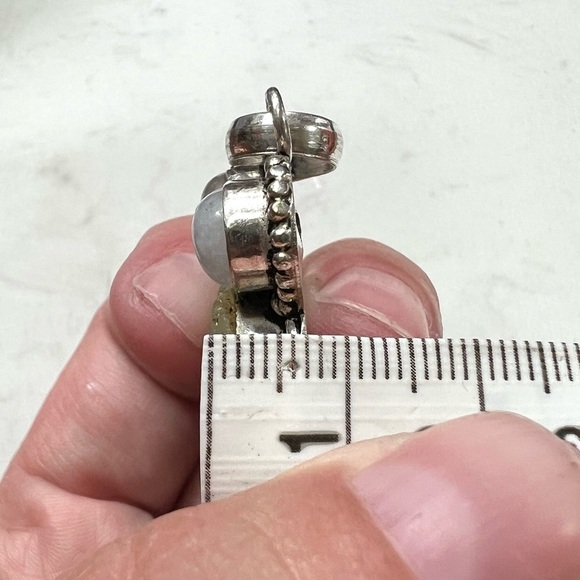 Sterling Silver Gemstone Pendant - Picture 3 of 7